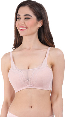 AMOUR SECRET Amour Secret Women's Lightly Padded T-Shirt Bra Women T-Shirt Lightly Padded Bra(Orange)
