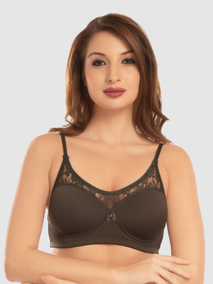 DAISY DEE NGRCE Women Full Coverage Lightly Padded Bra(Brown)