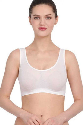 Fashocart FREE SIZE Women Sports Non Padded Bra(Multicolor)