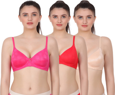 AMOUR SECRET Women Everyday Lightly Padded Bra(Multicolor)
