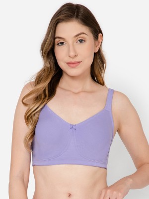 Clovia Women T-Shirt Non Padded Bra(Purple)