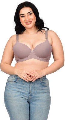 Bare Dezire Women Push-up Heavily Padded Bra(Grey)