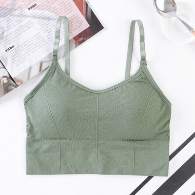 REYCONA PrimePickss Casual Bra Women Cami Bra Lightly Padded Bra(Green, Grey)