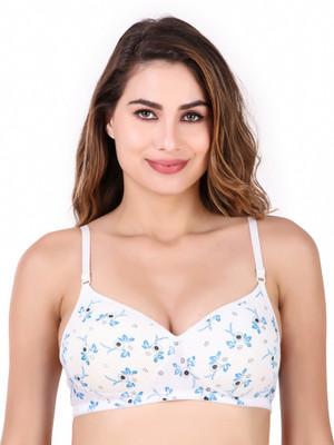 VISHWAKARMA TRADARS Women Full Coverage Lightly Padded Bra(Multicolor)