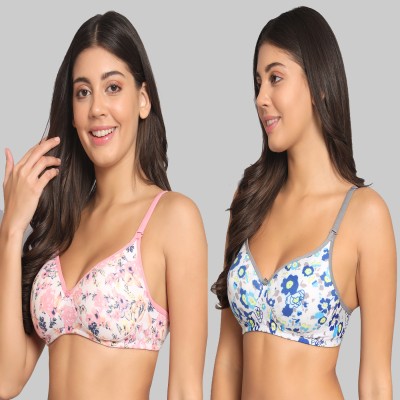 IMSA MODA Women T-Shirt Lightly Padded Bra(Multicolor)