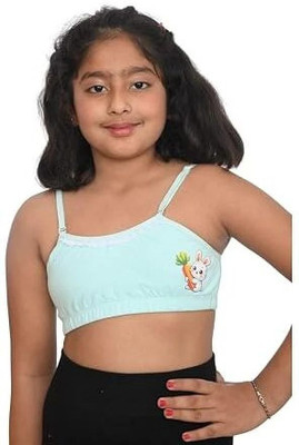 Suno Chanda Girls Training/Beginners Non Padded Bra(Blue)