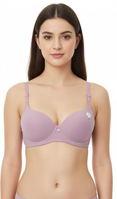 Hpa Women’s Bra | Light Padded Bra, 3/4 Coverage Push-Up Bra for Girls & Women Women Push-up Lightly Padded Bra(Pink)