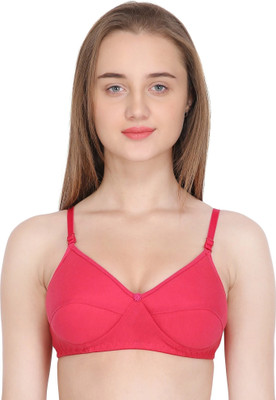 ShopGlobal Women Push-up Heavily Padded Bra(Pink)