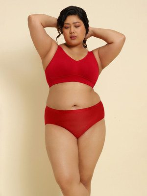 VAN HEUSEN Wireless And Non Padded Minimizer Women Full Coverage Non Padded Bra(Red)