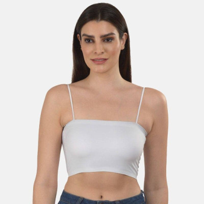 mod & Shy Women T-Shirt Non Padded Bra(White)