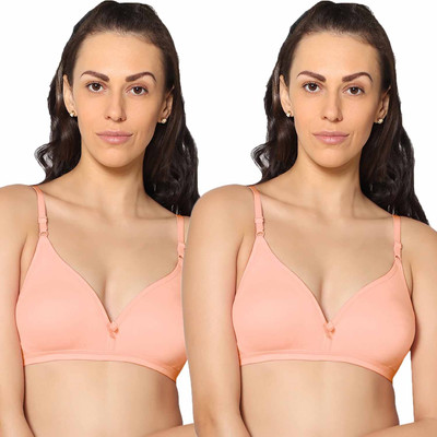 Eden Women Sports Non Padded Bra(Beige)