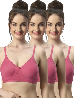 Sonari Misha Women T-Shirt Non Padded Bra(Pink)