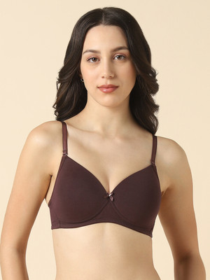 VAN HEUSEN Women Everyday Lightly Padded Bra(Brown)