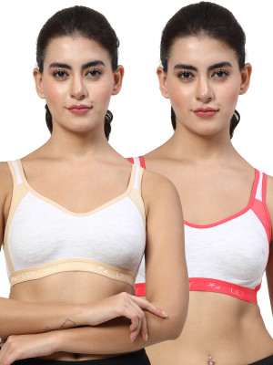 LILY Strops999 Women Sports Non Padded Bra(Multicolor)