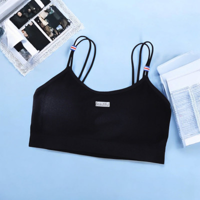 KNUSPER Stylish Women Push-up Lightly Padded Bra(Black)