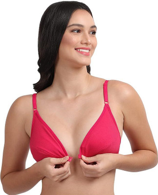 DILSOZ FRONT OPEN BRA Women Everyday Non Padded Bra(Multicolor)