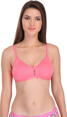 Camey Women Full Coverage Non Padded Bra(Pink)