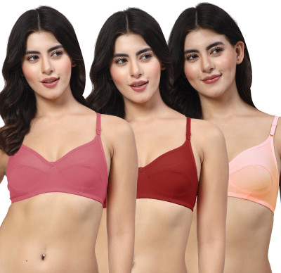 LILY iteerp Women Everyday Non Padded Bra(Multicolor)