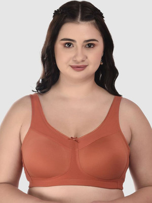 Dressberry FASHION Women Full Coverage Non Padded Bra(Brown)