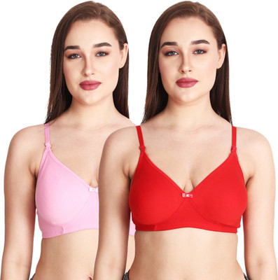 Faithbloom Combo Bras for Women Freedom & Style Bra Women Everyday Non Padded Bra(Multicolor)