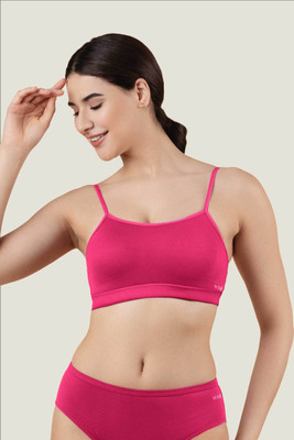 Within InnerWear Women Everyday Non Padded Bra(Pink)