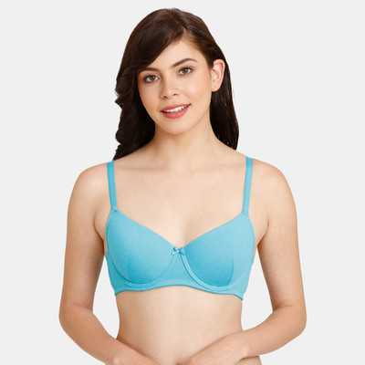 Rosaline By Zivame Women Everyday Lightly Padded Bra(Blue)