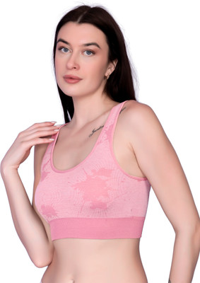 VIYES ENTERPRISE GBRA023 Women Full Coverage Lightly Padded Bra(Pink)