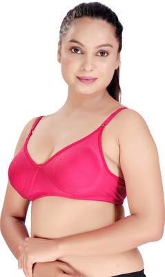 HAYA FASHION Women Push-up Non Padded Bra(Pink)