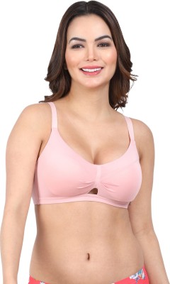 AMOUR SECRET Women T-Shirt Lightly Padded Bra(Pink)