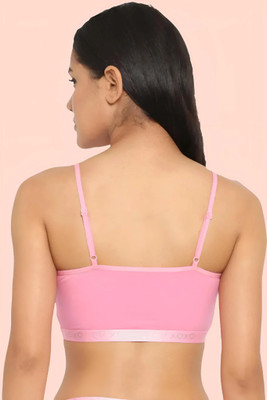 DreamBe Bra Women Bralette Non Padded Bra(Grey)