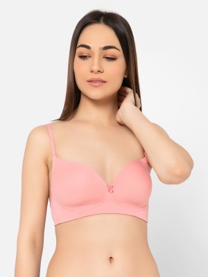 Clovia Women Push-up Lightly Padded Bra(Pink)