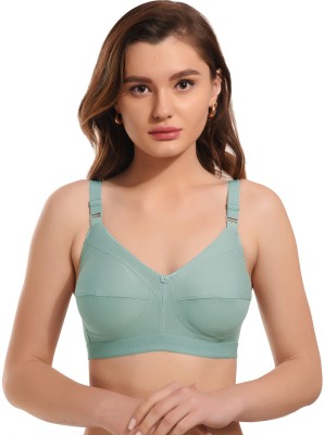 elina Ultimate Comfort Wireless Bra for Women Women Minimizer Non Padded Bra(Dark Green)