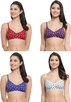 Docare bra Women Everyday Non Padded Bra(Multicolor)