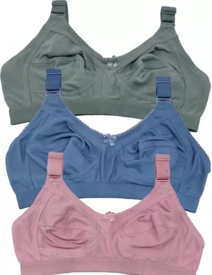 IMSA MODA Women T-Shirt Non Padded Bra(Multicolor)