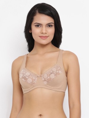 Clovia Women T-Shirt Non Padded Bra(Beige)