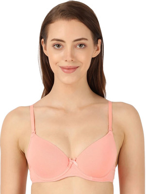 JOCKEY Women T-Shirt Heavily Padded Bra(Pink)