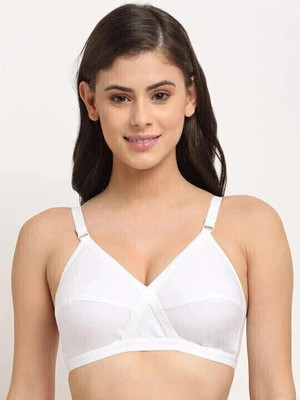 ELWIRO shela Women Everyday Non Padded Bra(White)