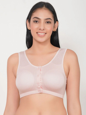 HouseOfCommon Maternity Nursing Feeding Bra Women Maternity/Nursing Lightly Padded Bra(Pink)