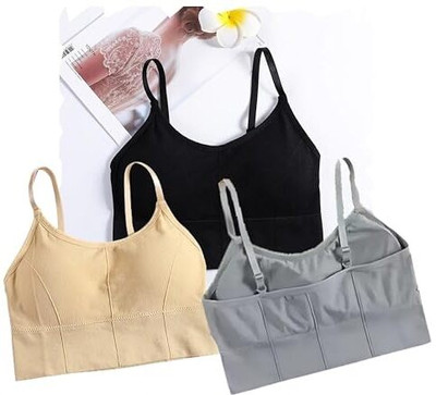 trulymart Women Sports Lightly Padded Bra Women Everyday Lightly Padded Bra(Multicolor)