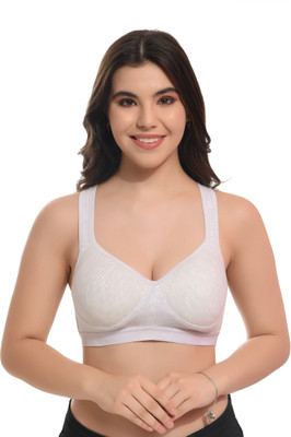 Body Liv Melange Grey Women's Padded Sports Bra Women Sports Heavily Padded Bra(Grey)