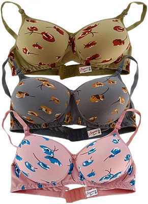 Anisha Women Push-up Lightly Padded Bra(Multicolor)