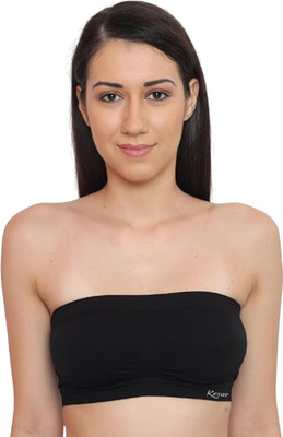 Shrii Enterprises Shrii Enterprises Women Bandeau/Tube Non Padded Bra Women Bandeau/Tube Non Padded Bra(Black)