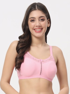 Right Size Women Minimizer Non Padded Bra(Pink)