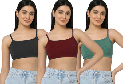 aamarsh Nora Bra Women Minimizer Non Padded Bra(Black, Maroon, Green)
