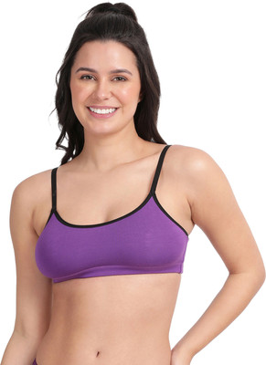 Envie 1008 - Modal Beginners Bra Women Full Coverage Non Padded Bra(Purple)
