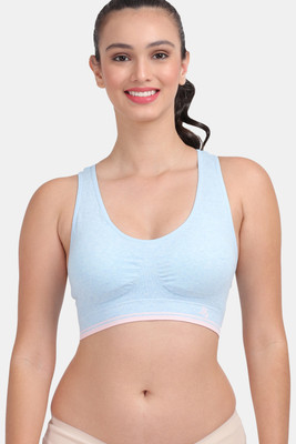 AMOUR SECRET Women Sports Lightly Padded Bra(Blue)