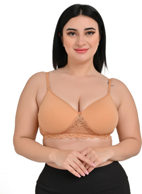 Shree Shyam Creations Stylish Women Padded Bra Women Everyday Lightly Padded Bra(Pink)