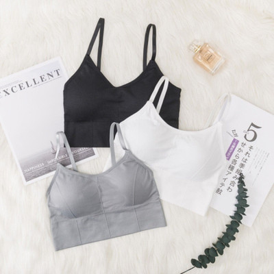 MAHEK CREATIVE Women T-Shirt Lightly Padded Bra(Black, White, Grey)