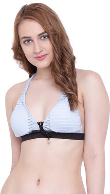 La inTimo Women Minimizer Lightly Padded Bra(Blue)