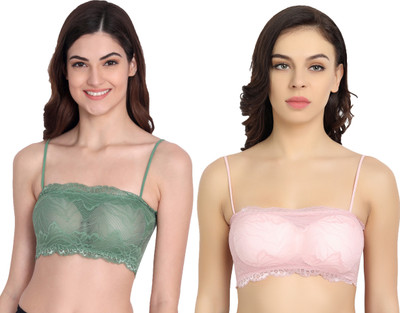 SUPER BEAUTY SB Women Full Coverage Lightly Padded Bra(White)